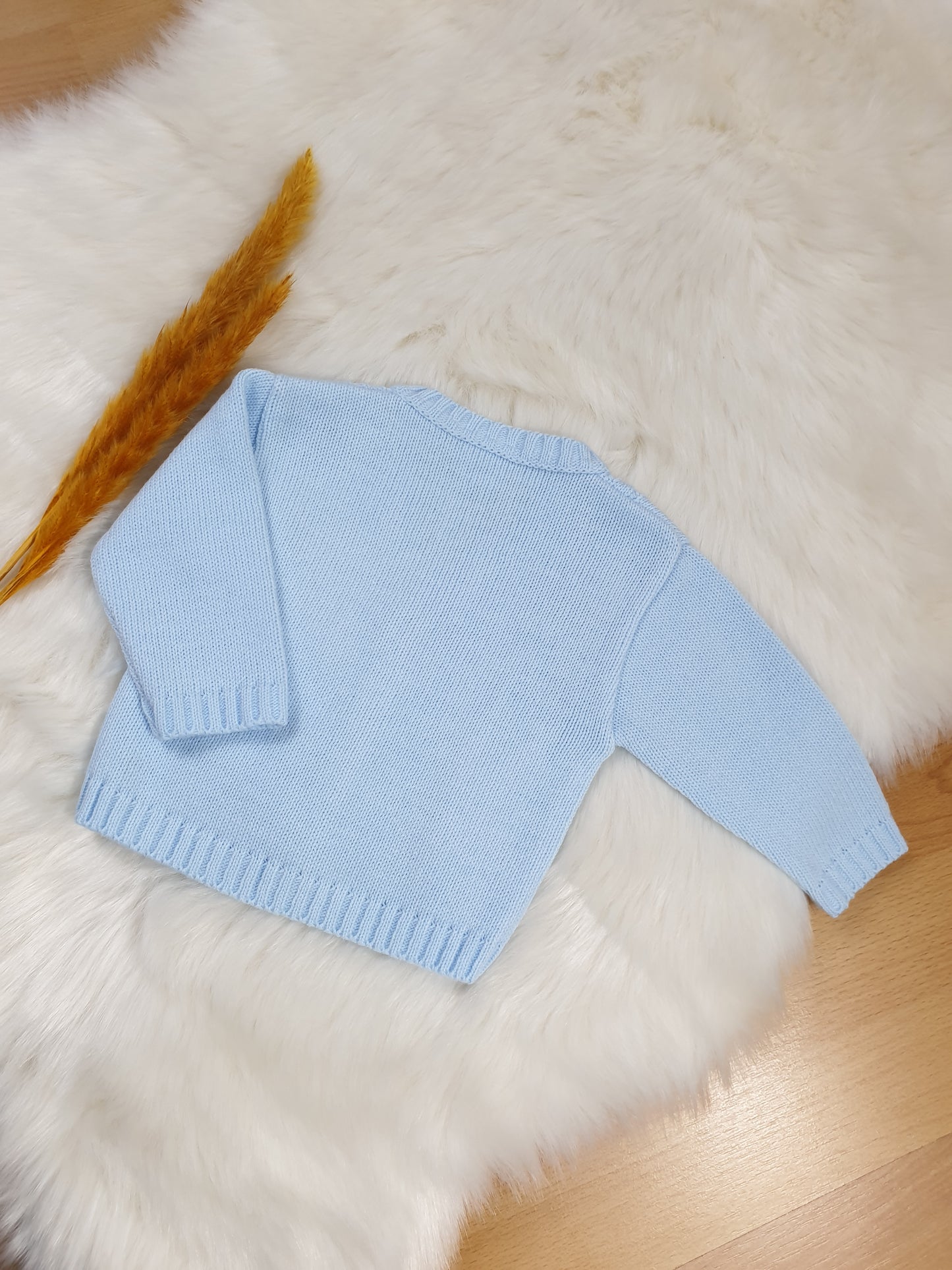 Dandelion Strickjacke – Blau – Jungen – Gr. 74/80