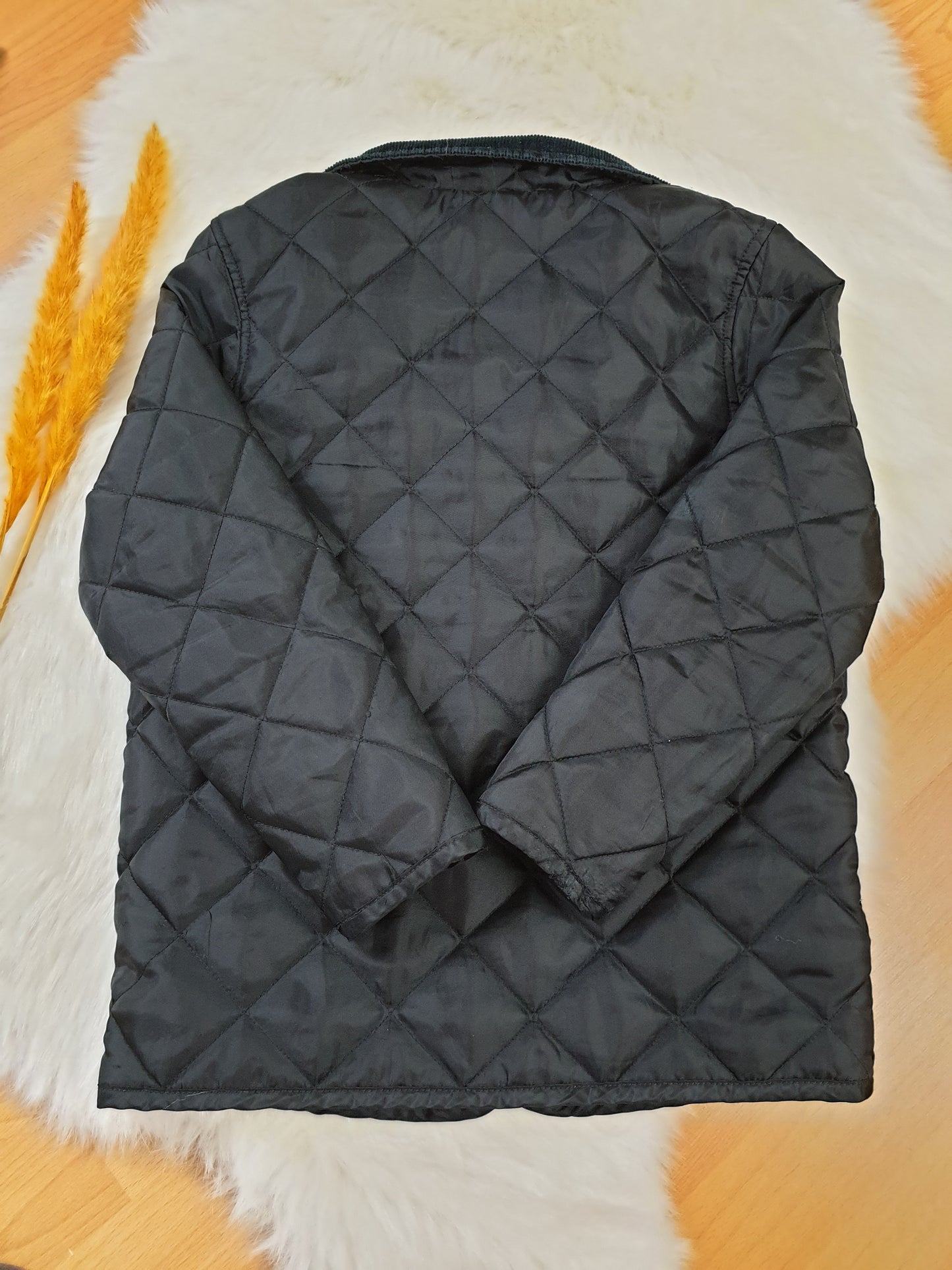 Bluezoo Steppjacke – Schwarz – Mädchen – Gr. 122/128