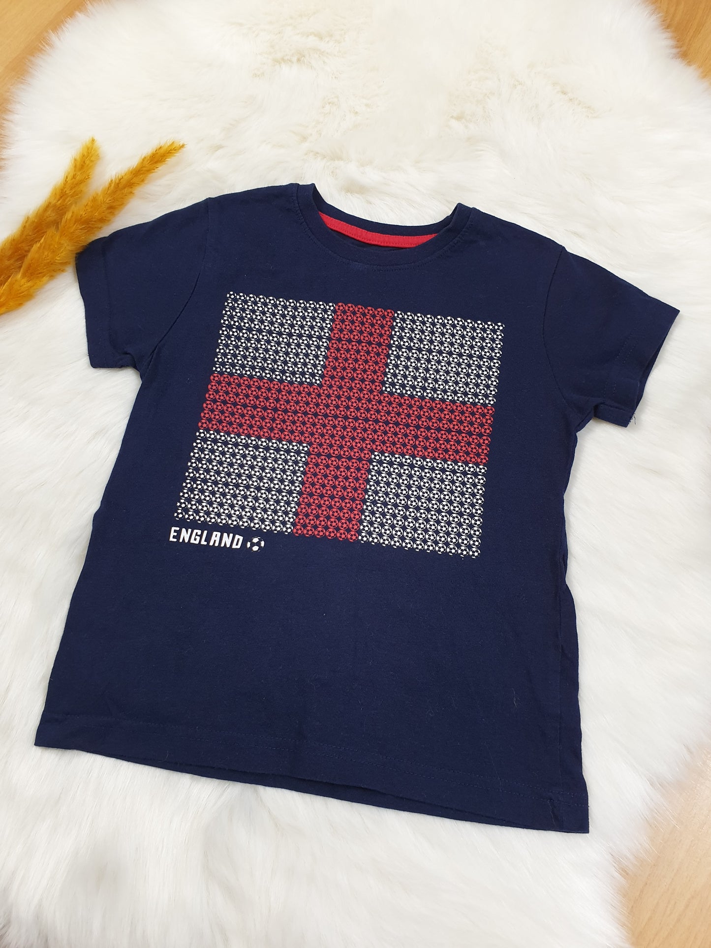 2er-Set: Hemd & T-Shirt – Blau – Kurzarm – Jungen – Gr. 98/104