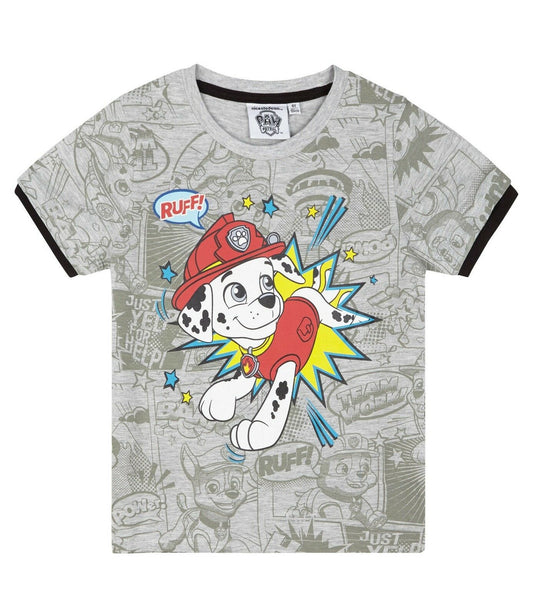 T-Shirt „Paw Patrol“ – Blau/Grau/Rot | Jungen | Größen 98–128 | Neu