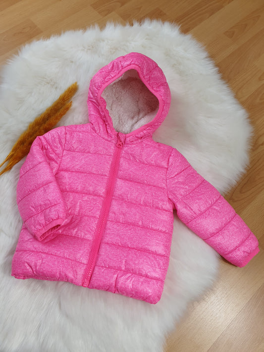 F&F Steppjacke – Pink – Mädchen – Gr. 74/80