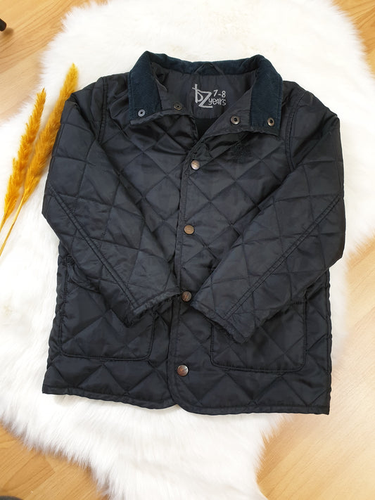 Bluezoo Steppjacke – Schwarz – Mädchen – Gr. 122/128