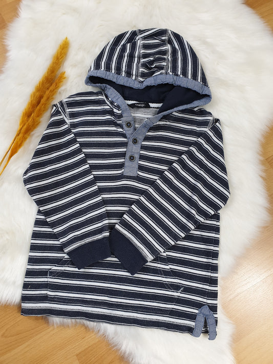 George Sweater – Blau-Weiß gestreift – Jungen – Gr. 104/110