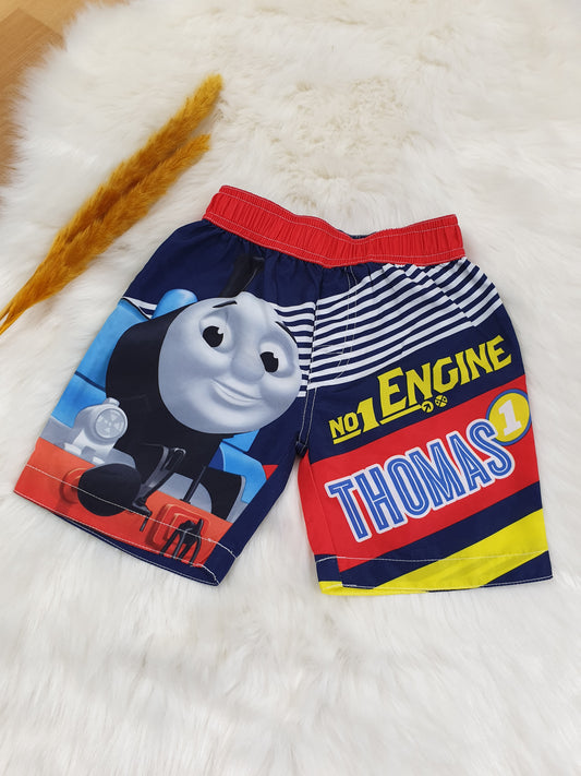 Badehose „Thomas & seine Freunde“ – Rot | Jungen | Größe 74/80 | Sehr guter Zustand