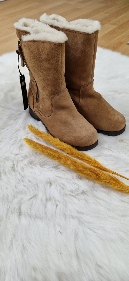 Winterstiefel – Braun – Gefüttert – Mädchen – Gr. 32 - Sorel