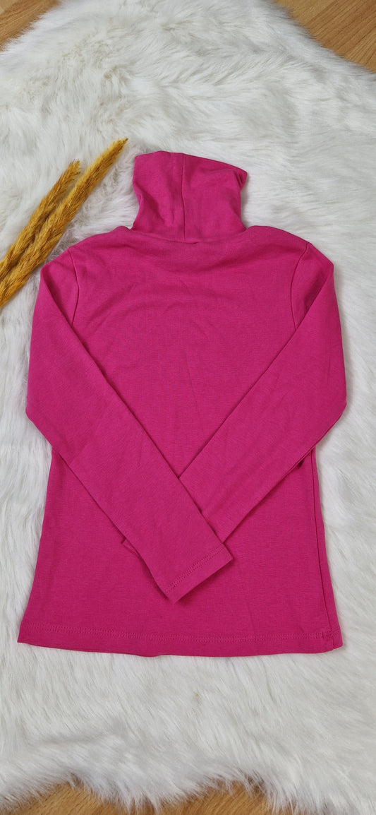 George Rollkragenpullover – Pink – Mädchen – Gr. 104/110