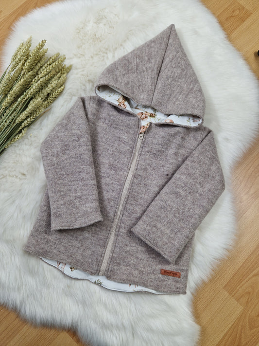 Handmade Walkjacke – Mädchen & Jungen – Gr. 92, 98 & 104