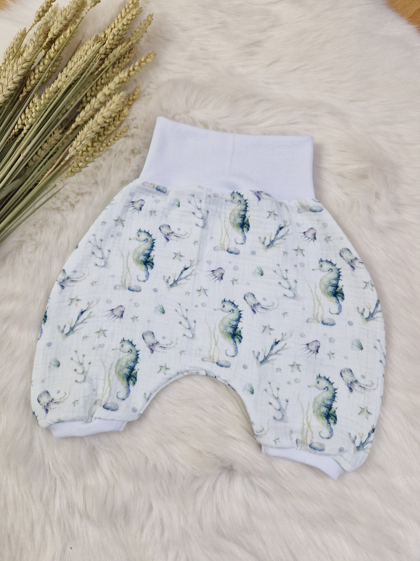 Luftige Musselin-Shorts Baby Größe 74/80 – Leicht & Bequem