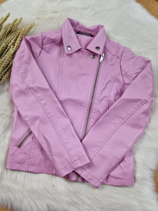 George Lederjacke – Rosa – Mädchen – Gr. 128/134