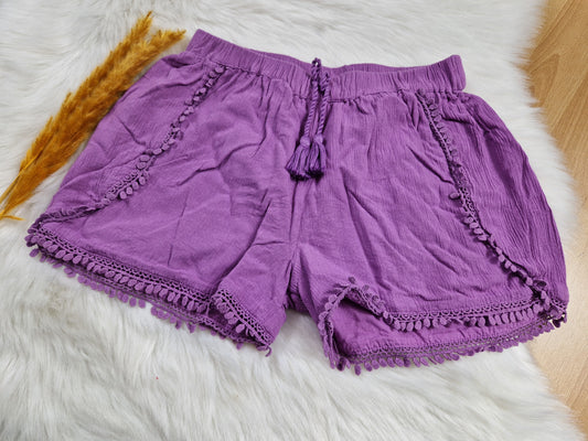 Leichte Shorts „Next“ – Lila | Größe 134