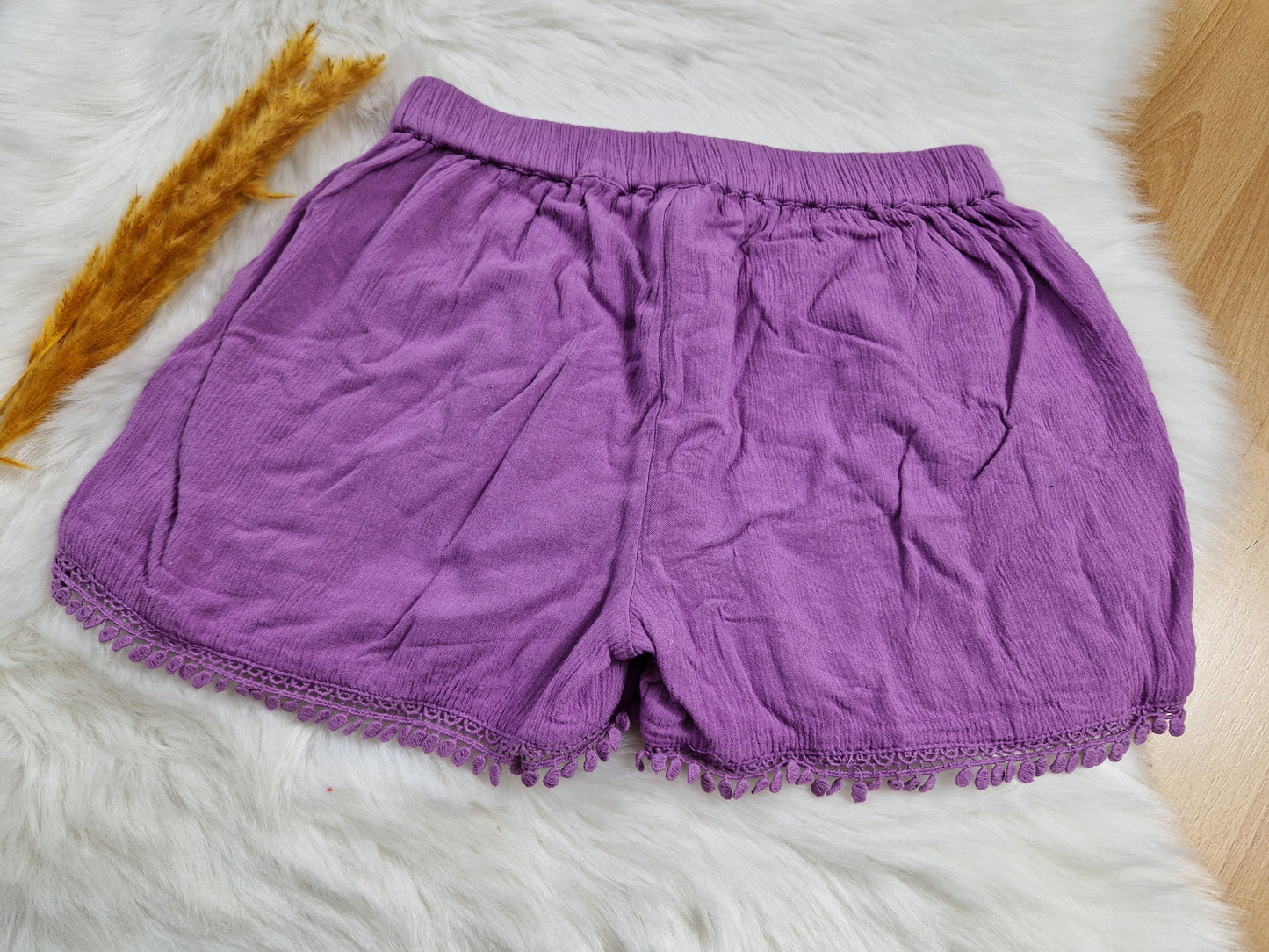 Leichte Shorts „Next“ – Lila | Größe 134